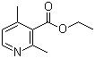结构式 CAS# 37669-78-6, 2,4-二甲基烟酸乙酯