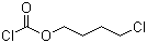 结构式 CAS# 37693-18-8, 4-氯丁基氯甲酸酯; 氯甲酸 4-氯丁酯