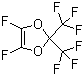 结构式 CAS# 37697-64-6, 4,5-二氟-2,2-二(三氟甲基)-1,3-二氧杂环戊烯