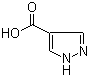 structure of CAS# 37718-11-9, 4-Pyrazolecarboxylic acid;1H-Pyrazole-4-carboxylic acid