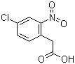 结构式 CAS# 37777-71-2, 4-氯-2-硝基苯乙酸
