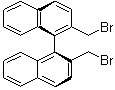 structure of CAS# 37803-02-4, (S)-2,2'-Bis(bromomethyl)-1,1'-binaphthyl;(S)-(-)-2,2'-Bis(bromomethyl)-1,1'-binaphthalene; (S)-2,2'-Bis(bromomethyl)-1,1'-binaphthalene