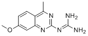 structure of CAS# 37836-90-1, 1-(7-Methoxy-4-methylquinazolin-2-yl)guanidine;MPO-IN-28