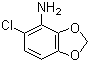 结构式 CAS# 379228-45-2, 5-氯苯并[1,3]二恶茂-4-胺