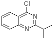 structure of CAS# 38154-42-6, 4-Chloro-2-isopropylquinazoline