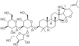 结构式 CAS# 382146-66-9, 假马齿苋皂苷 II