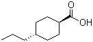 structure of CAS# 38289-27-9, trans-4-Propylcyclohexanecarboxylic acid
