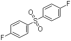 structure of CAS# 383-29-9, 4-Fluorophenyl sulfone;Bis(p-fluorophenyl) sulfone