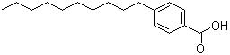 structure of CAS# 38300-04-8, 4-Decylbenzoic acid;p-Decylbenzoic acid