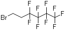 1H,1H,2H,2H-全氟溴己烷分子结构 (CAS 38436-14-5)