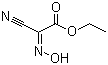 structure of CAS# 3849-21-6, Ethyl cyanoglyoxylate-2-oxime;Ethyl cyano(hydroxyimino)acetate; Ethyl oximinocyanoacetate