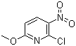 structure of CAS# 38533-61-8, 2-Chloro-6-methoxy-3-nitropyridine