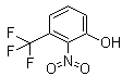 结构式 CAS# 386-72-1, 2-硝基-3-(三氟甲基)苯酚