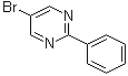 structure of CAS# 38696-20-7, 5-Bromo-2-phenylpyrimidine;2-Phenyl-5-bromopyrimidine