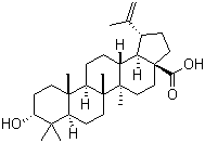 表白桦脂酸分子结构 (CAS 38736-77-5)