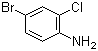 structure of CAS# 38762-41-3, 4-Bromo-2-chloroaniline