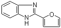 structure of CAS# 3878-19-1, Fuberidazole;2-(Furan-2-yl)benzimidazole; B 33172; BAY 33172; Bayer 33172; Fuberidazol; Fuberidazole; Furidazol; Furidazole; NSC 72670; PF 7402; Voronit