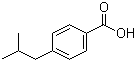 结构式 CAS# 38861-88-0, 4-异丁基苯甲酸