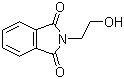 structure of CAS# 3891-07-4, N-Hydroxyethylphthalimide;N-(2-Hydroxyethyl)phthalimide; 2-(2-Hydroxyethyl)-1H-isoindole-1,3(2H)-dione