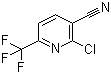 结构式 CAS# 389117-37-7, 2-氯-6-(三氟甲基)烟腈; 2-氯-6-(三氟甲基)吡啶-3-甲腈