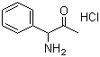 结构式 CAS# 3904-16-3, 1-氨基-1-苯基丙酮盐酸盐