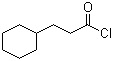 structure of CAS# 39098-75-4, 3-Cyclohexylpropionyl chloride