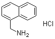 1-萘甲胺盐酸盐分子结构 (CAS 39110-74-2)