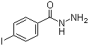 4-碘苯甲酰肼分子结构 (CAS 39115-95-2)