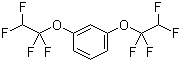 结构式 CAS# 3914-19-0, 1,3-双(1,1,2,2-四氟乙氧基)苯