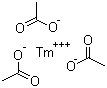 structure of CAS# 39156-80-4, Thulium acetate;Thulium(III) acetate