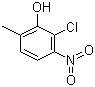 structure of CAS# 39183-20-5, 6-Chloro-5-nitro-o-cresol;2-Methyl-5-nitro-6-chlorophenol; 2-Chloro-6-methyl-3-nitrophenol; 6-Chloro-2-methyl-5-nitrophenol; 2-Methyl-5-nitro-6-chloro phenol