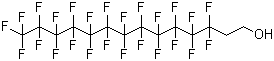structure of CAS# 39239-77-5, 1,1,2,2-Tetrahydroperfluoro-1-tetradecanol;3,3,4,4,5,5,6,6,7,7,8,8,9,9,10,10,11,11,12,12,13,13,14,14,14-Pentacosafluorotetradecanol