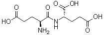 structure of CAS# 3929-61-1, L-alpha-Glutamyl-L-glutamic acid;NSC 335983; alpha-Glutamylglutamic acid