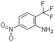 结构式 CAS# 393-49-7, 2-氨基-4-硝基三氟甲苯