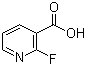 结构式 CAS# 393-55-5, 2-氟烟酸; 2-氟-3-吡啶羧酸