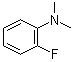 结构式 CAS# 393-56-6, 2-氟-N,N-二甲基苯胺