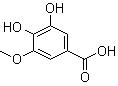 structure of CAS# 3934-84-7, 3,4-Dihydroxy-5-methoxybenzoic acid;5-Methoxygallic acid