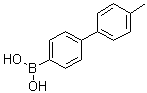 structure of CAS# 393870-04-7, (4'-Methyl[1,1'-biphenyl]-4-yl)boronic acid;[4-(4-Methylphenyl)phenyl]boronic acid