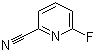 structure of CAS# 3939-15-9, 6-Fluoropyridine-2-carbonitrile;6-Fluoropicolinonitrile