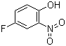 结构式 CAS# 394-33-2, 4-氟-2-硝基苯酚; 2-硝基-4-氟苯酚
