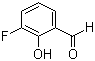 结构式 CAS# 394-50-3, 3-氟水杨醛; 3-氟-2-羟基苯甲醛