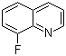 结构式 CAS# 394-68-3, 8-氟喹啉