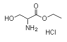 structure of CAS# 3940-27-0, DL-Serine ethyl ester hydrochloride;NSC 29417