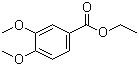 3,4-二甲氧基苯甲酸乙酯分子结构 (CAS 3943-77-9)