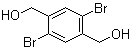 structure of CAS# 395059-21-9, 2,5-Dibromo-1,4-benzenedimethanol;1,4-Bis(hydroxymethyl)-2,5-dibromobenzene