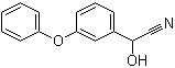结构式 CAS# 39515-47-4, alpha-羟基-3-苯氧基苯乙腈