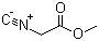 结构式 CAS# 39687-95-1, 异氰基乙酸甲酯