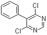 structure of CAS# 3974-16-1, 4,6-Dichloro-5-phenylpyrimidine