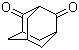 structure of CAS# 39751-07-0, 2,6-Adamantanedione;Tricyclo[3.3.1.1(3,7)]decane-2,6-dione; 2,6-Dioxoadamantane
