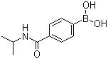 structure of CAS# 397843-67-3, 4-(N-Isopropylaminocarbonyl)phenylboronic acid